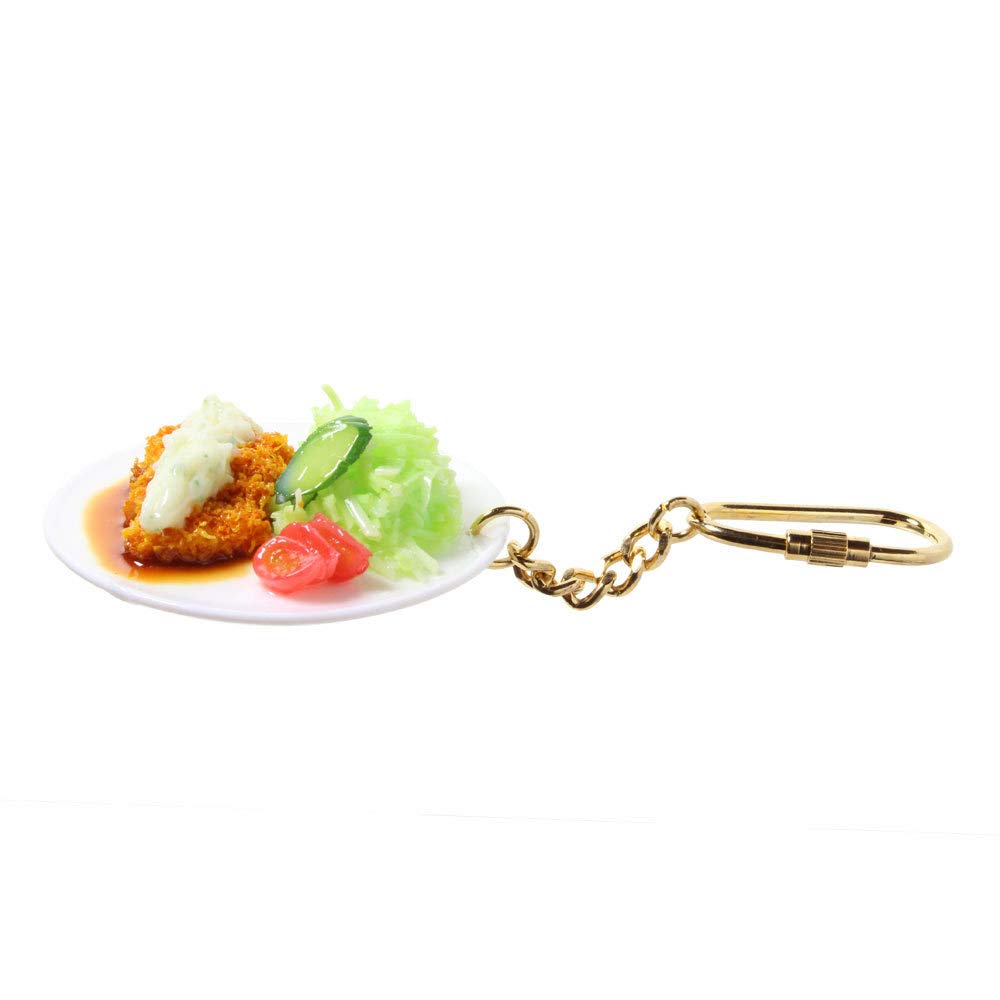 Amazon.co.jp: 食品サンプル屋さんのキーホルダー（チキン南蛮）【食品